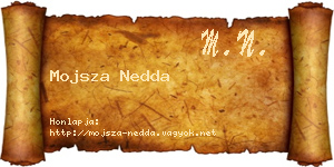 Mojsza Nedda névjegykártya